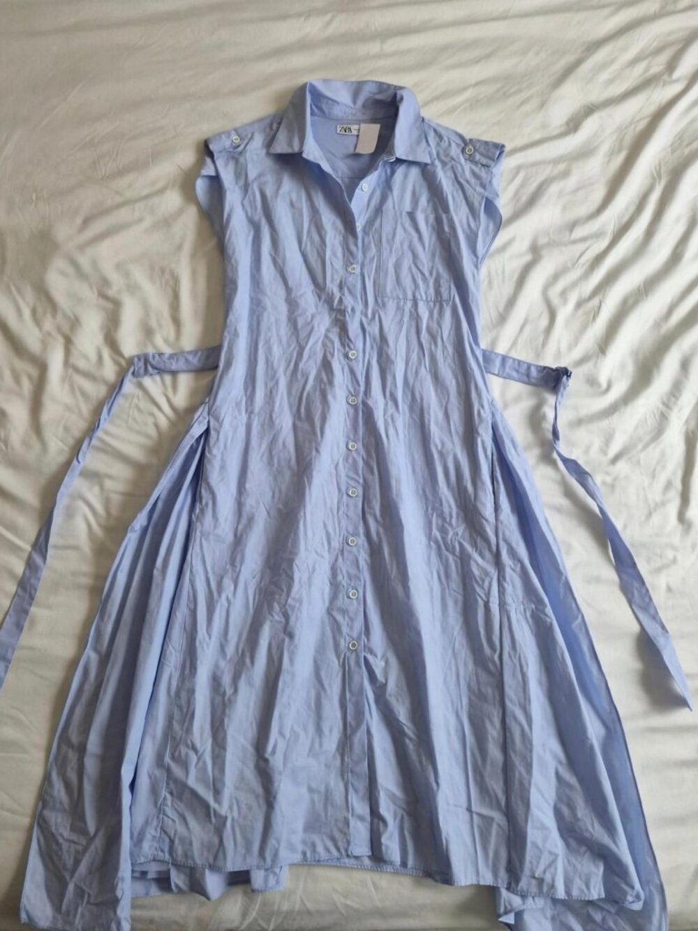 Button Down Midi Shirt Dress